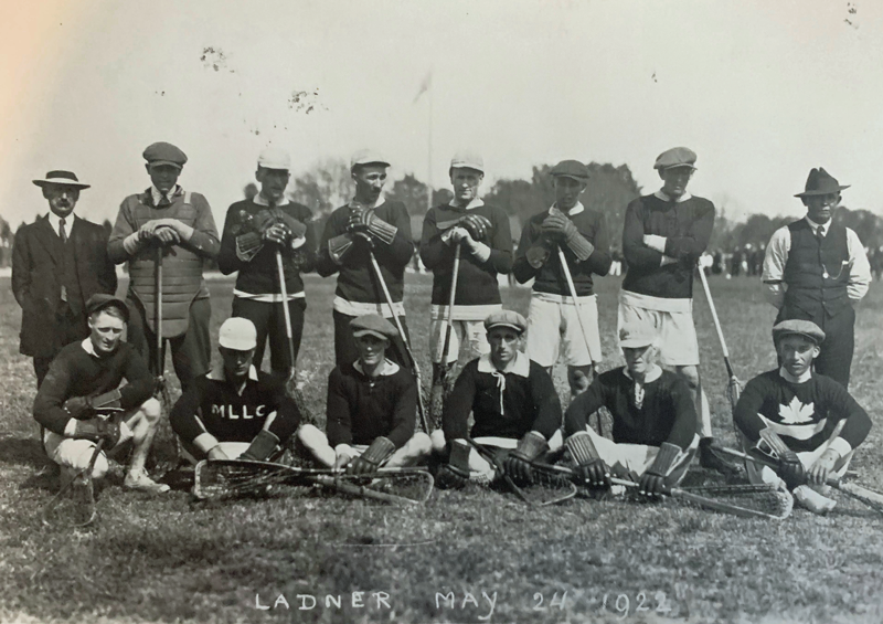 Ladner Lacrosse Club, circa 1922